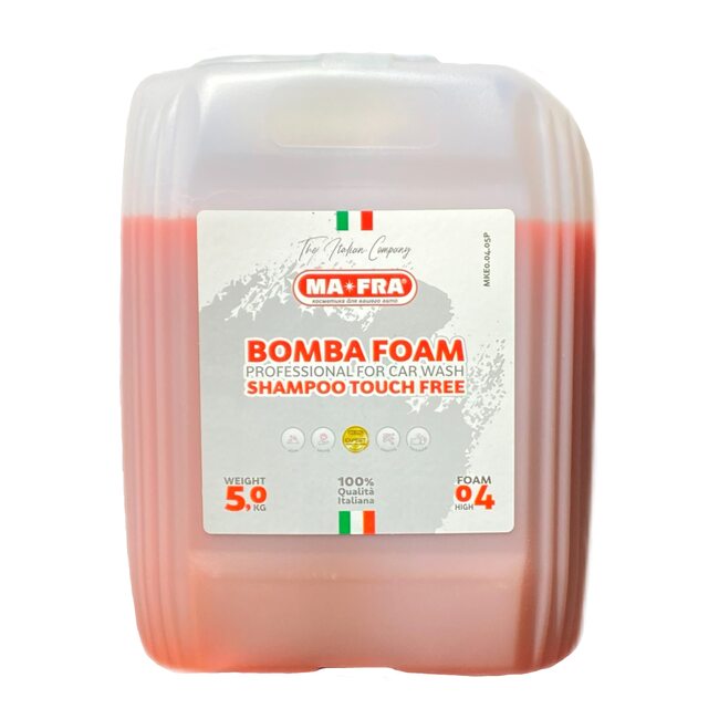 Шампунь для мойки автомобилей Ma-Fra BOMBA FOAM 2G 5 кг, пена