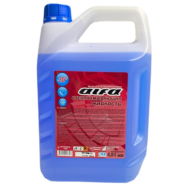 Жидкость для стеклоомывателя ALFA -20С 4л