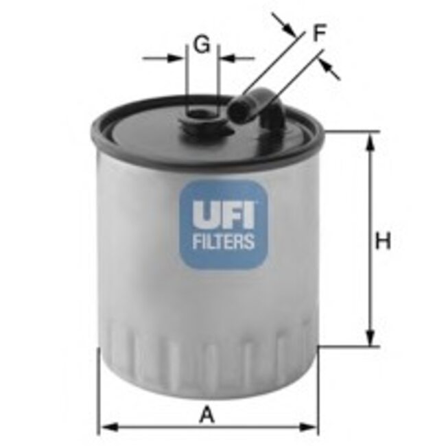 Топливный фильтр UFI 24.429.00