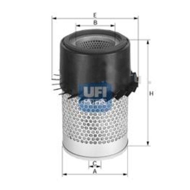 Воздушный фильтр UFI 27.282.00