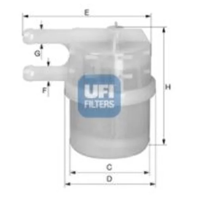Топливный фильтр UFI 31.020.00