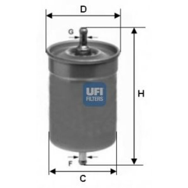 Топливный фильтр UFI 31.500.00