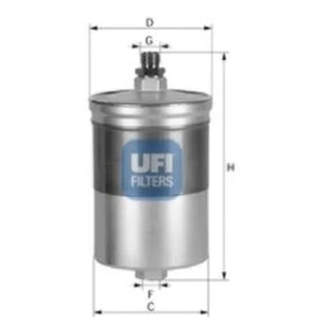 Топливный фильтр UFI 31.563.00