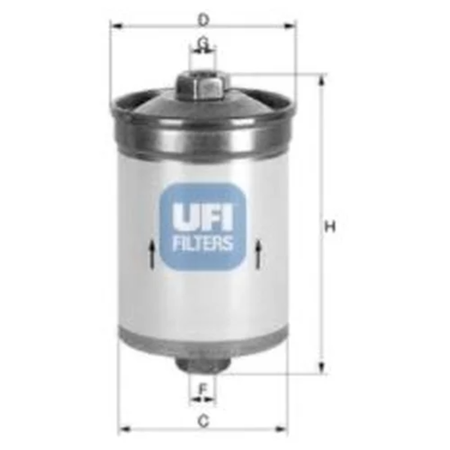 Топливный фильтр UFI 31.502.00