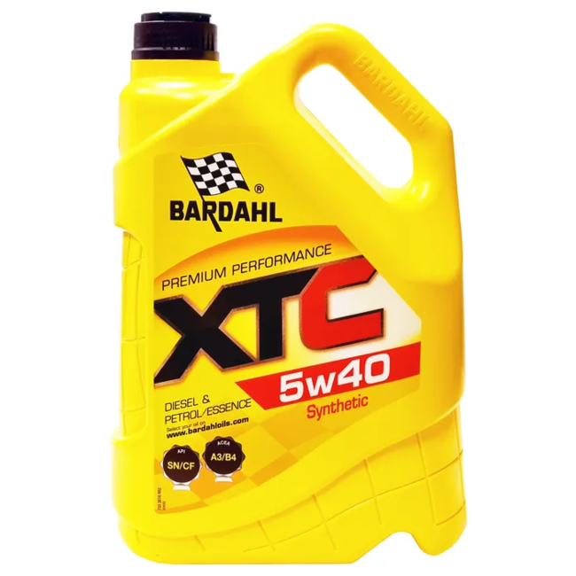 Синтетическое моторное масло Bardahl XTC 5W40 5 л