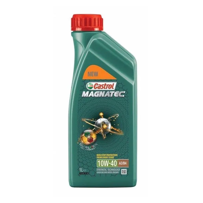 Полусинтетическое моторное масло Castrol Magnatec 10W40 A3/B4 1 литр