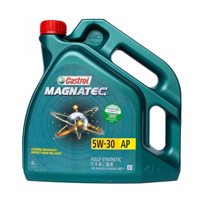 Синтетическое моторное масло Castrol Magnatec 5W30 AP 4 литра