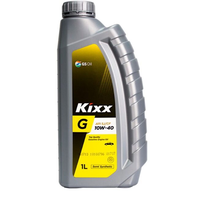 Масло полусинтетическое 10W40 KIXX G SJ/CF. Канистра 1 литр