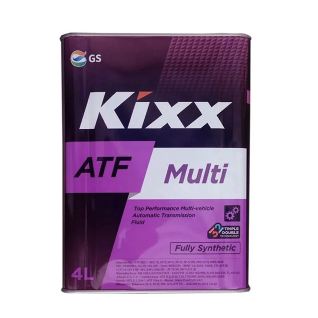 Трансмиссионное масло для АКПП | KIXX ATF MULTI 4л