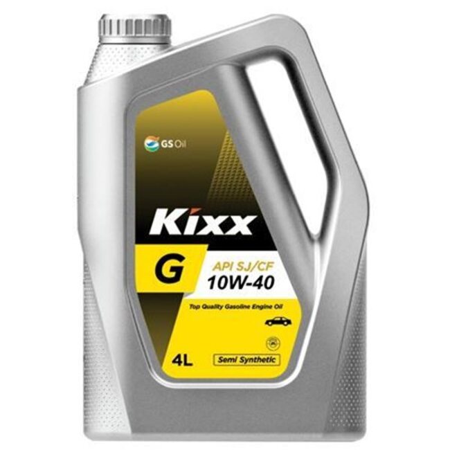 Полусинтетическое моторное масло KIXX SJ/CF 10W40 4л