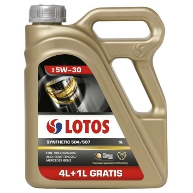 LOTOS Synthetic 504/507 5W30 4+1л