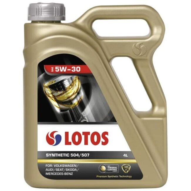 Моторное масло LOTOS Synthetic 504/507 5W30 4л