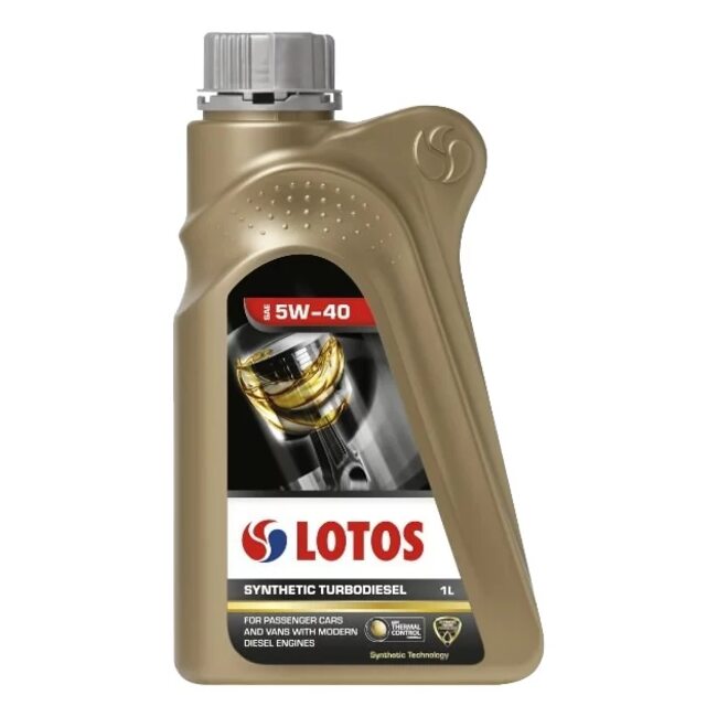 LOTOS 5W40 Synthetic TURBODIESEL Plus Thermal Control CF 1л