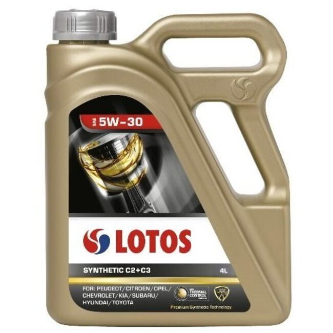 Моторное масло LOTOS Synthetic C2+C3 5W30 4л