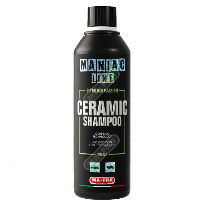 Автошампунь для керамического покрытия Ma-Fra MANIAC LINE Ceramic Shampoo 500 мл