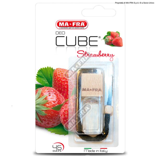 Ароматизатор подвесной Ma-Fra DEO CUBE Strawberry