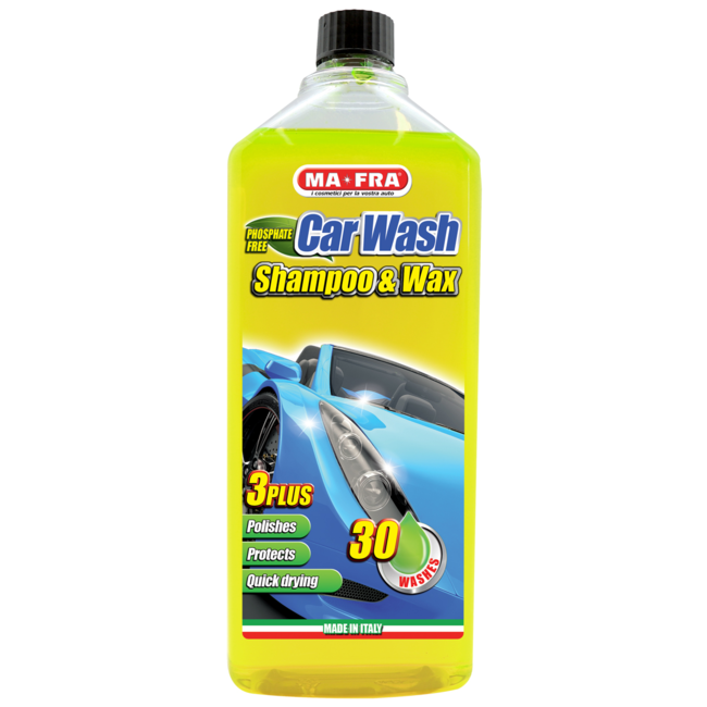 Автошампунь для ручной мойки Ma-Fra Car Wash Shampoo & Cera 1л
