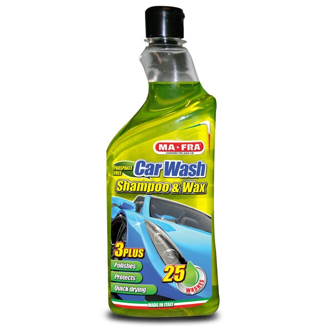Автошампунь с полиролью Ma-Fra Car Wash Shampoo & Cera 750мл