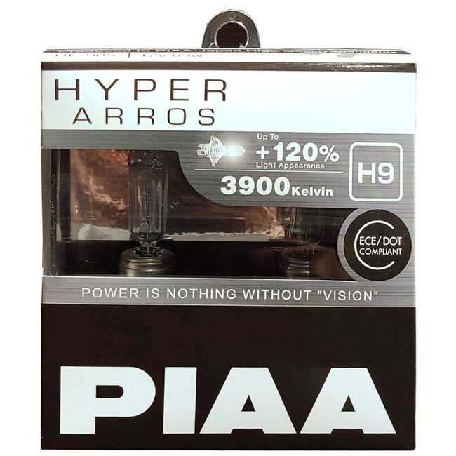 PIAA HYPER ARROS 3900K H9 12V HE-905