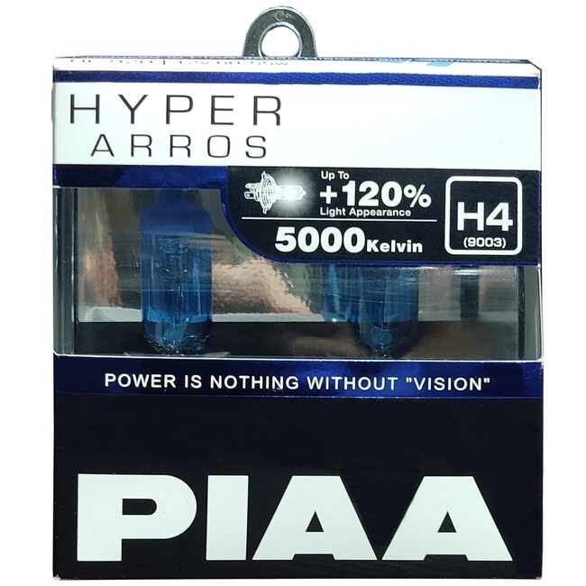 PIAA HYPER ARROS 5000K H4 12V HE-920