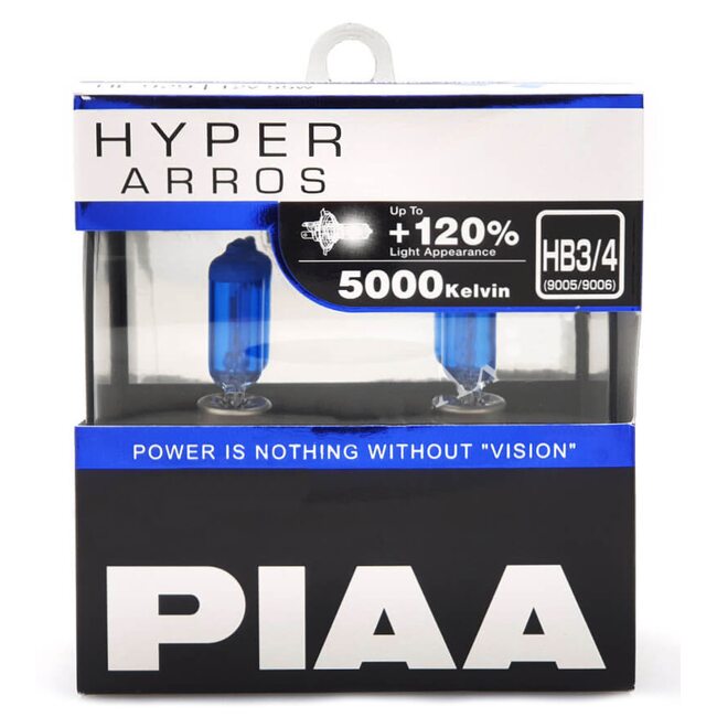 PIAA HYPER ARROS 5000K HB3 / HB4 12V