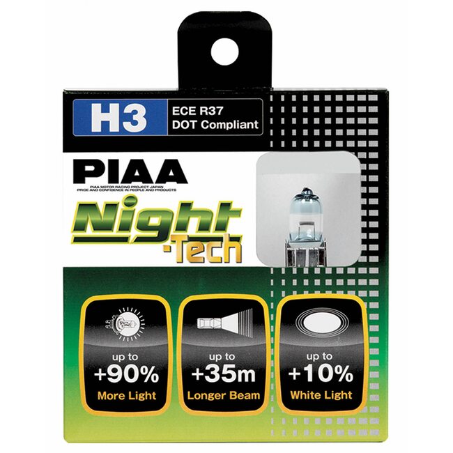 PIAA NIGHT TECH 3600K H3 12V HE-821