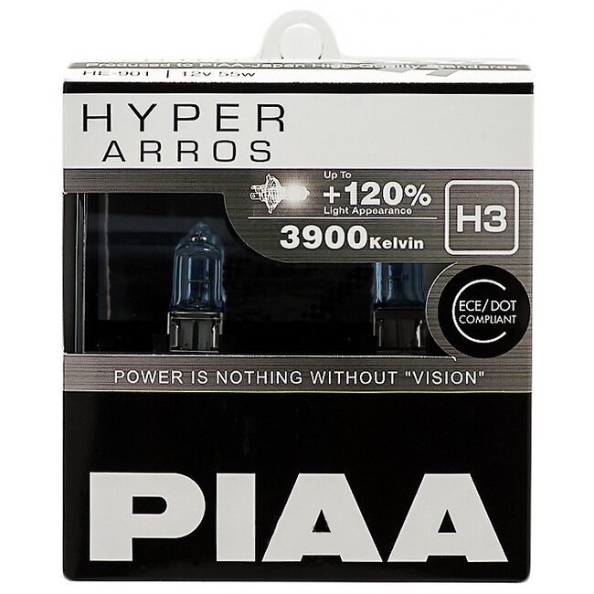 PIAA HYPER ARROS 3900K H3 12V HE-901