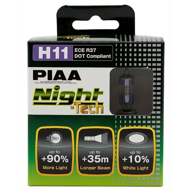 PIAA NIGHT TECH 3600K H11 12V HE-824