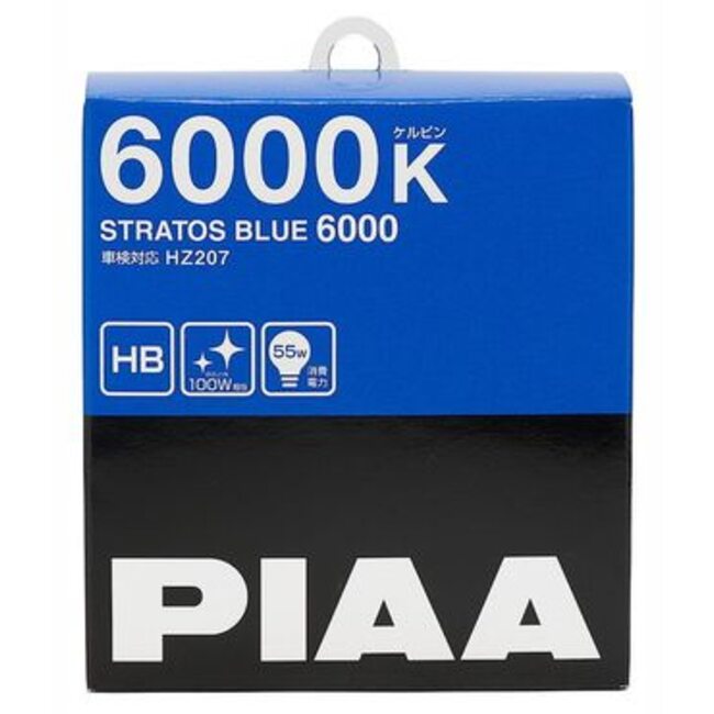 PIAA STRATOS BLUE 6000K HB 12V HZ507