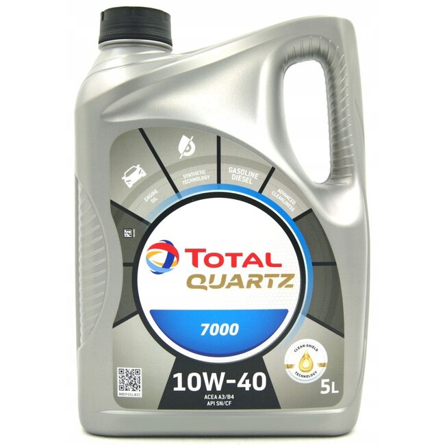 Моторное масло Total Quartz 7000 10W40 5л