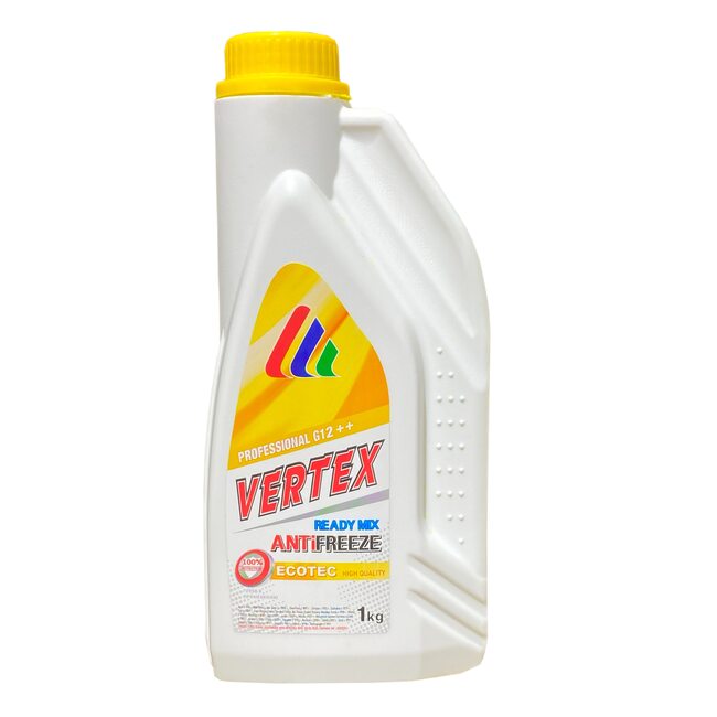 Антифриз VERTEX ECOTEC G12++ желтый 1кг