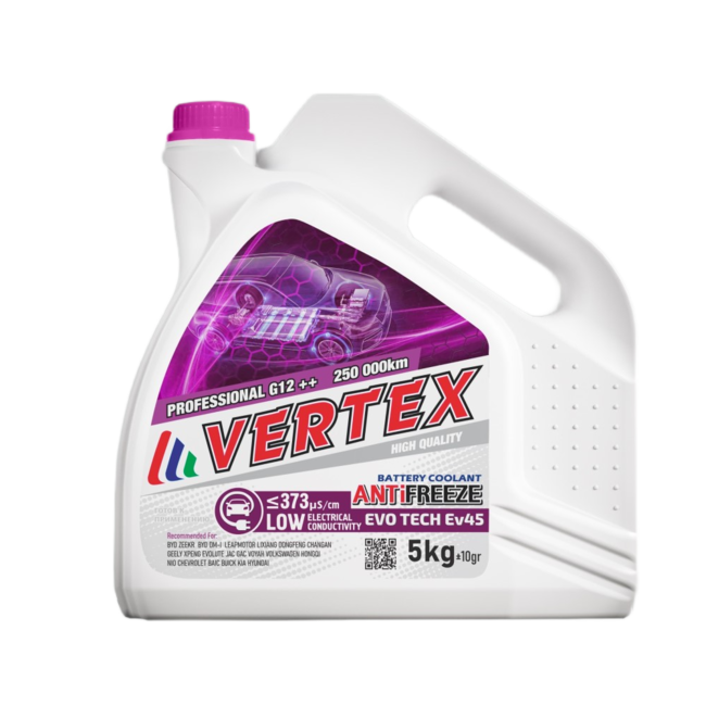 Охлаждающая жидкость Vertex EVO TECH Ev45 G12++ 5 кг