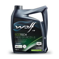 WOLF ECOTECH 0W20 SP/RC D1-3 4л