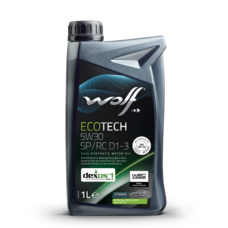 WOLF ECOTECH 5W30 SP/RC D1-3 1л