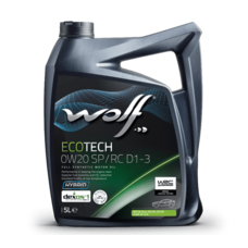 WOLF ECOTECH 0W20 SP/RC D1-3 5л