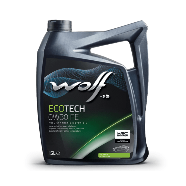 Моторное масло WOLF ECOTECH 0W30 FE 5л