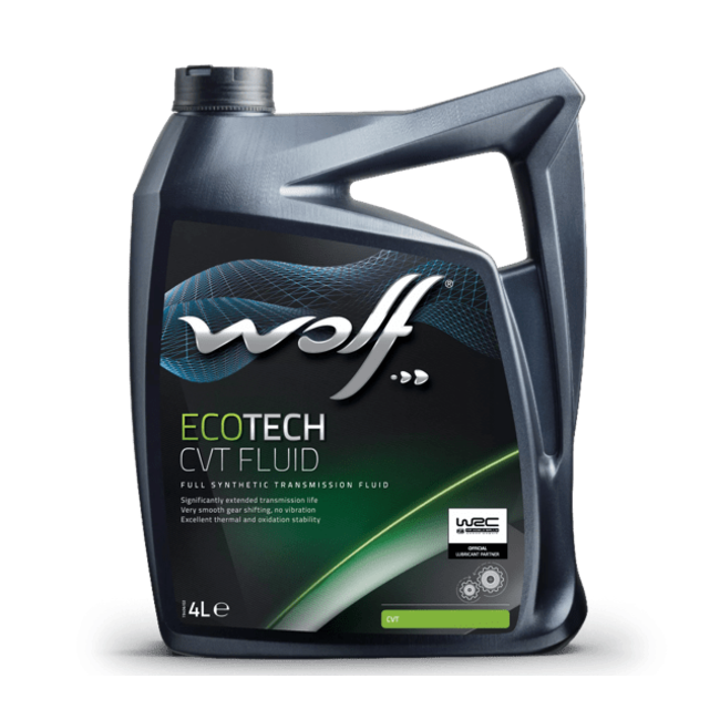 Жидкость для вариаторной КПП WOLF ECOTECH CVT FLUID 4л