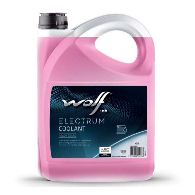 Охлаждающая жидкость для аккумуляторов электромобилей WOLF ELECTRUM COOLANT 4л