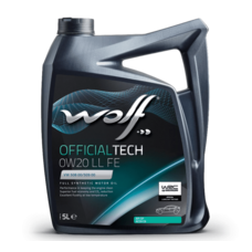 WOLF OFFICIALTECH 0W20 LL FE 5л