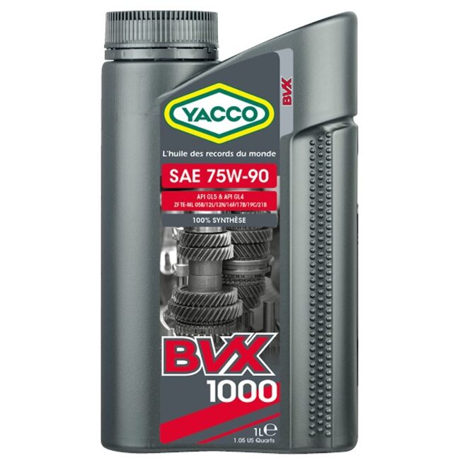 Трансмиссионное масло МКПП Yacco BVX 1000 75W90 1л