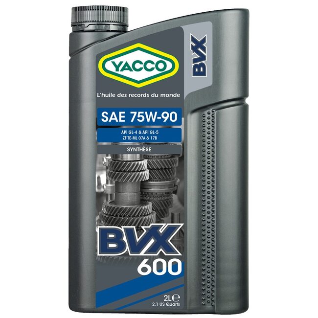 Масло для механических коробок передач Yacco BVX 600 75W90 2л