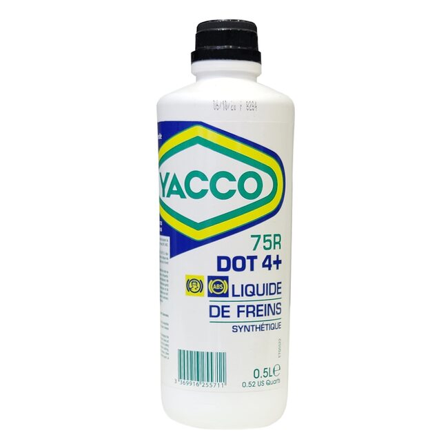 Тормозная жидкость Yacco 75 R DOT 4+ 0.5л
