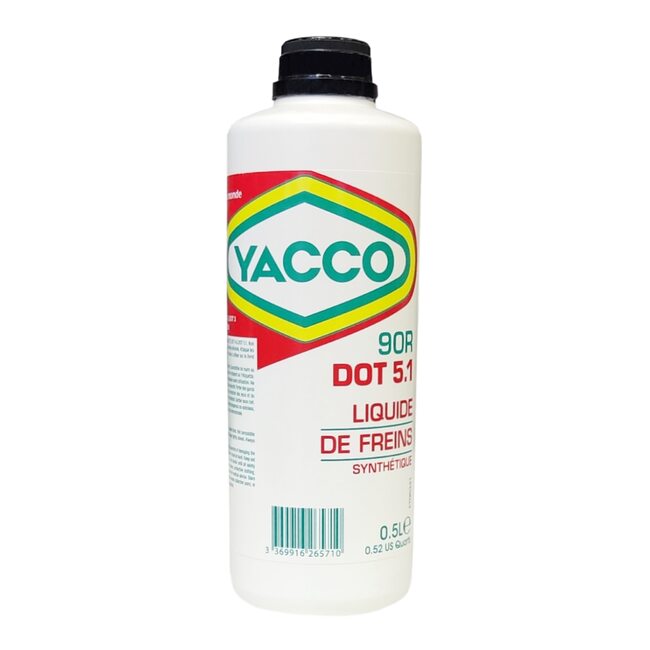 Тормозная жидкость Yacco 90 R DOT 5.1 0.5л
