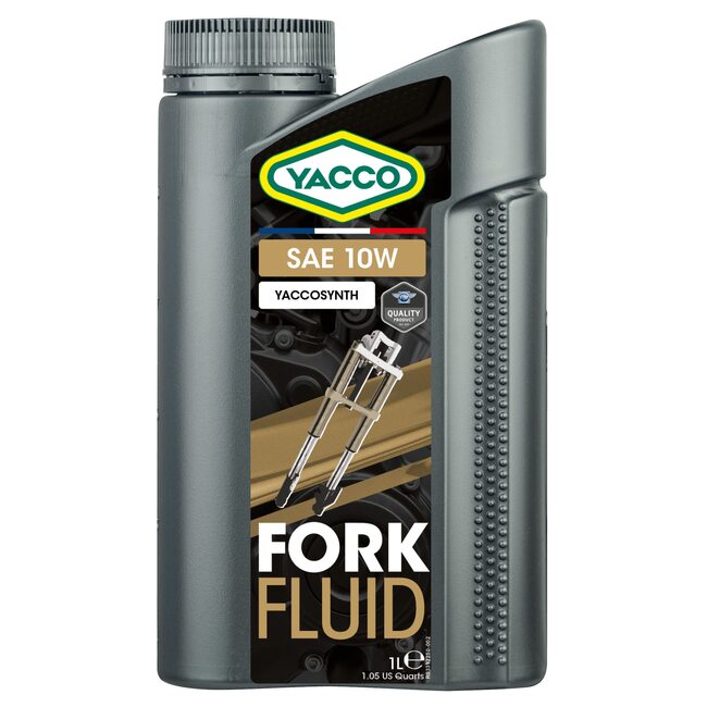 Масло для вилок мотоциклов Yacco FORK FLUID 10W 1л