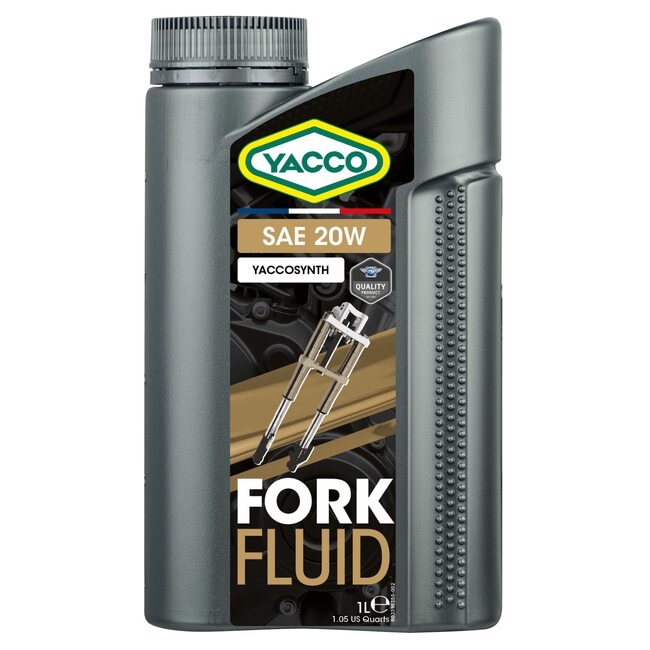 Масло для вилок мотоциклов Yacco FORK FLUID 20W 1л
