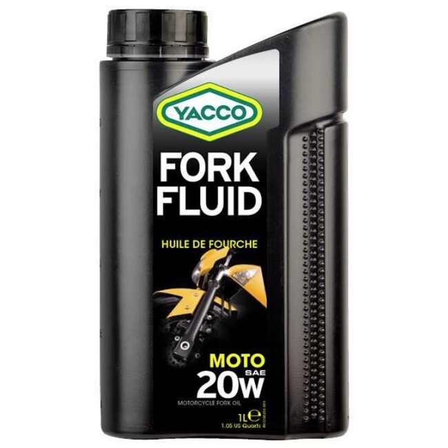 Масло для вилок мотоциклов Yacco FORK FLUID 20W 1л