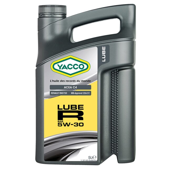 Синтетическое моторное масло Yacco LUBE R 5W30 5л