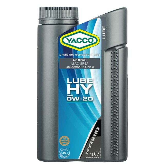 Синтетическое моторное масло Yacco LUBE HY 0W20 1л