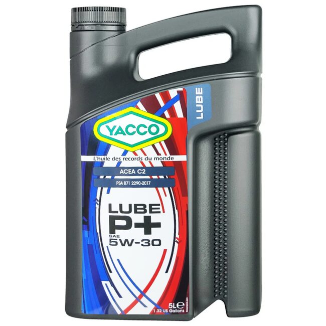 Синтетическое моторное масло Yacco LUBE P+ 5W30 5л