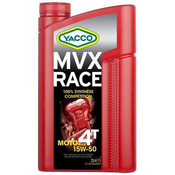 Yacco MVX RACE 4T 15W50 2л
